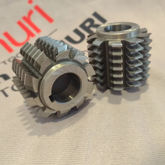 HSS M2/M35 DIN8192 HSS M2 Gear Cutter Endmill Gear Cutting Tools